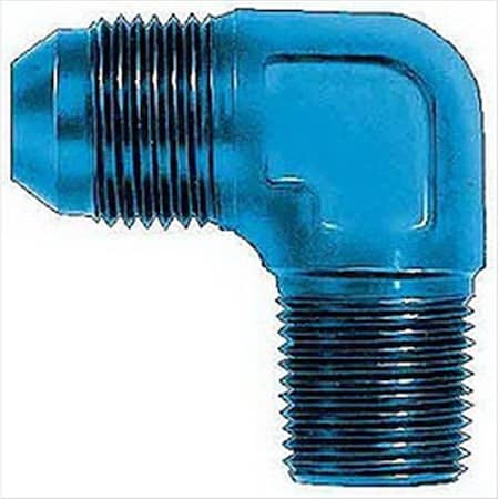 Aeroquip -8 An 90 Degree Elbow Aluminum Male An To 0.25 In. Pipe Adapters A83-FCM2036